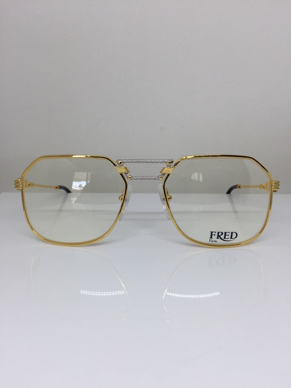 Vintage Fred Lunettes Cap Horn Gold Eyeglasses - Super Vision Optical