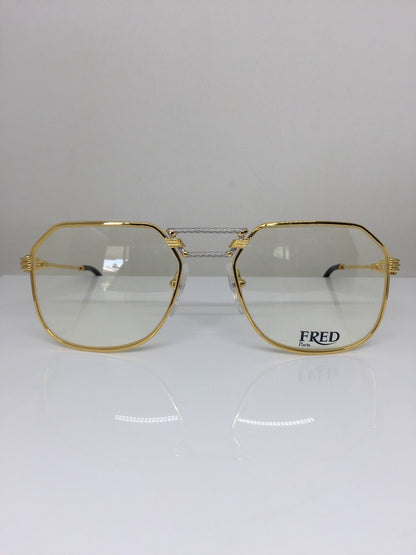 Vintage Fred Lunettes Cap Horn Gold Eyeglasses - Super Vision Optical