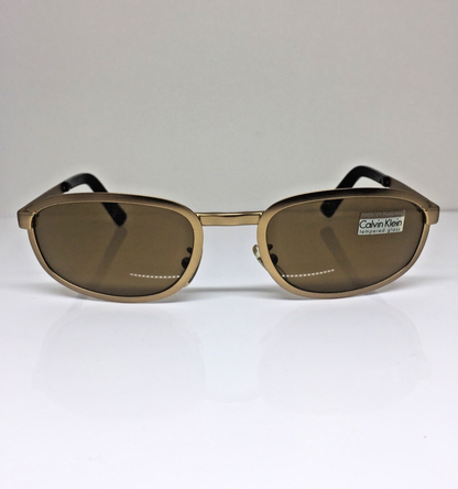 Vintage Calvin Klein CK 251-S Gold Sunglasses - Super Vision Optical