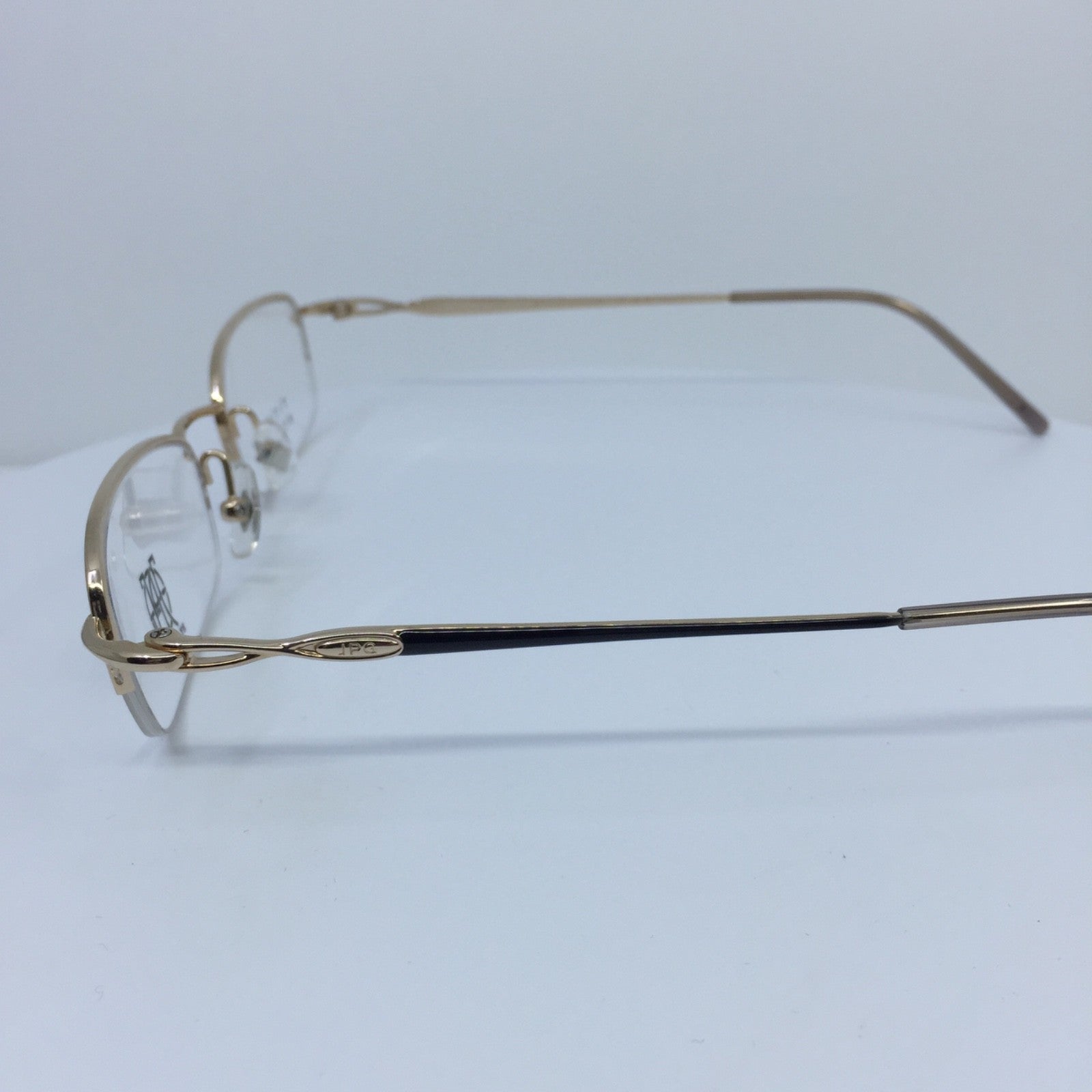 Vintage Jean Paul Gaultier JPG 57-0030 Gold Eyeglasses - Super Vision Optical