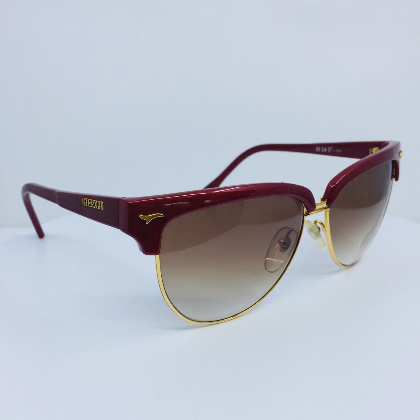 Vintage Missoni M 54 U Gold Sunglasses - Super Vision Optical