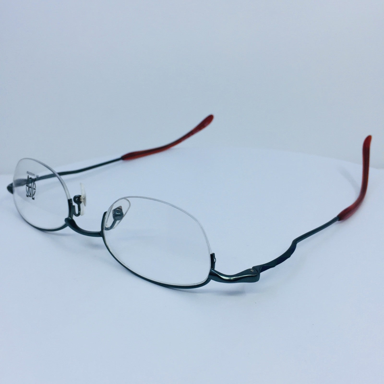 Vintage Jean Paul Gaultier JPG 57-0031 Blue Sunglasses - Super Vision Optical