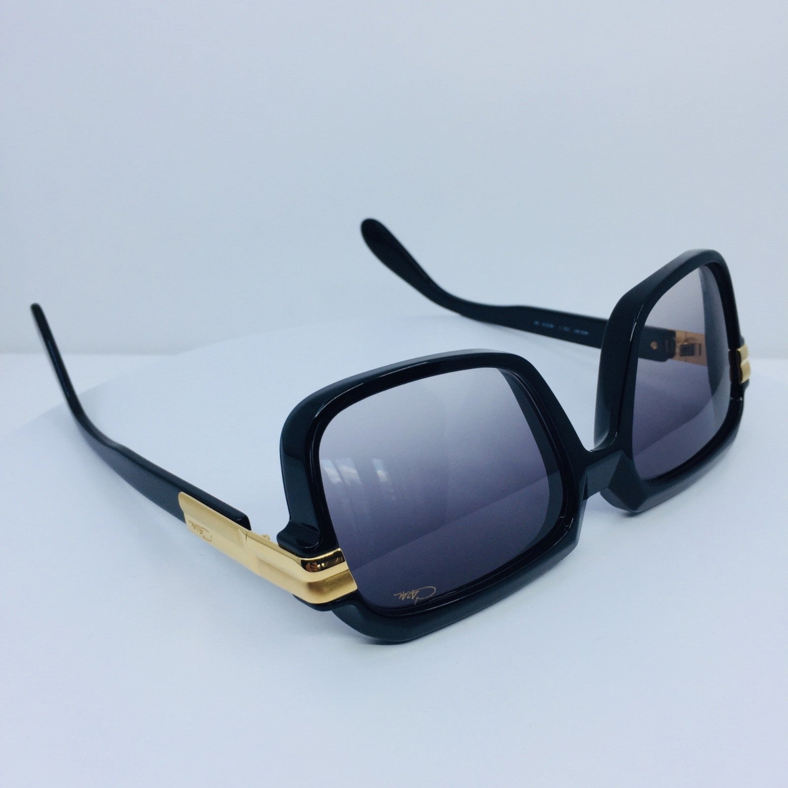 Vintage Cazal CAZAL 607 Gold Sunglasses - Super Vision Optical