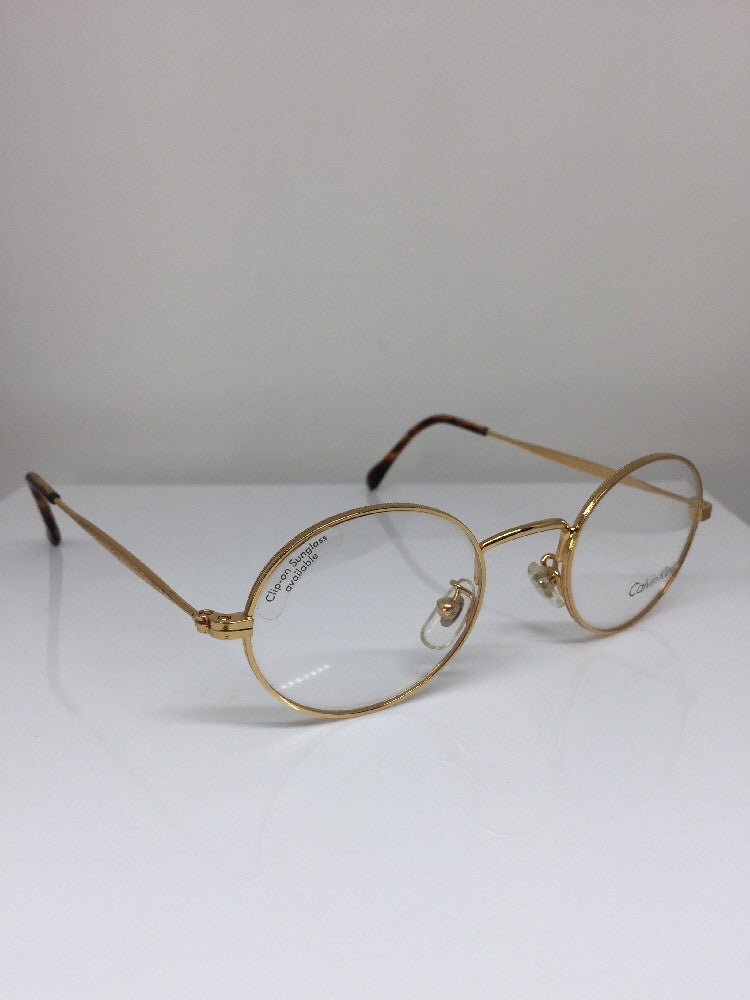 Vintage Calvin Klein CK 132 Silver Sunglasses - Super Vision Optical