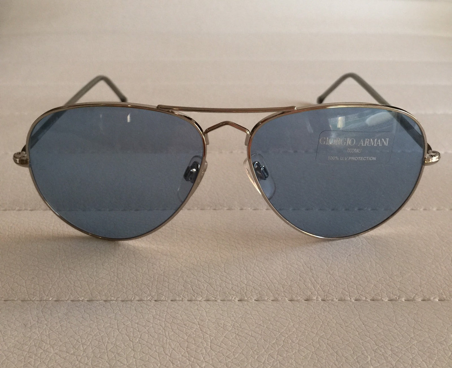 Vintage Giorgio Armani GA 615-S Silver Sunglasses - Super Vision Optical