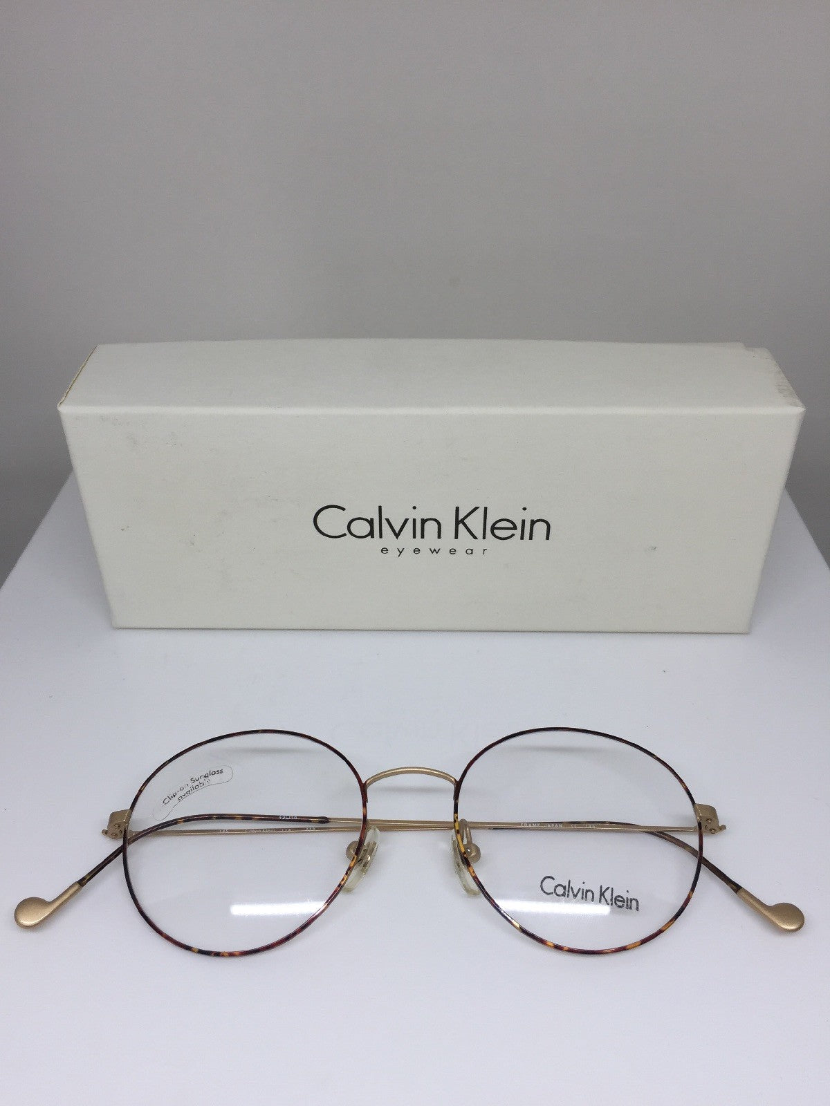 Vintage Calvin Klein CK 114 Gold Sunglasses - Super Vision Optical
