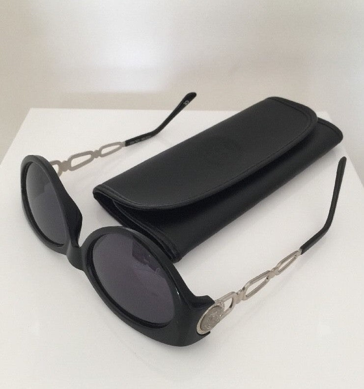 Vintage Versace VERSACE 490 Silver Sunglasses - Super Vision Optical