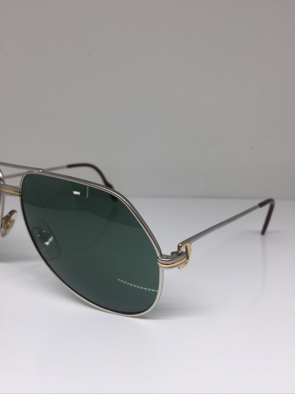 Vintage Cartier Aviator Gold Sunglasses - Super Vision Optical