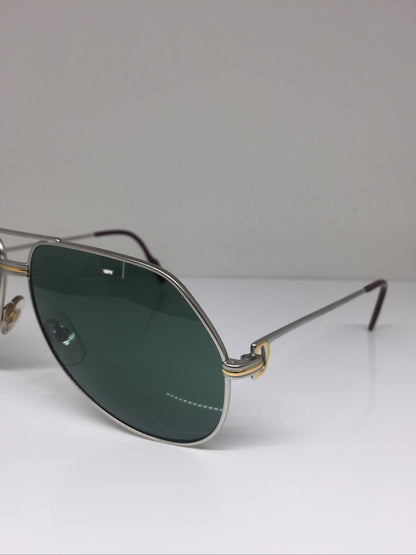 Vintage Cartier Aviator Gold Sunglasses - Super Vision Optical