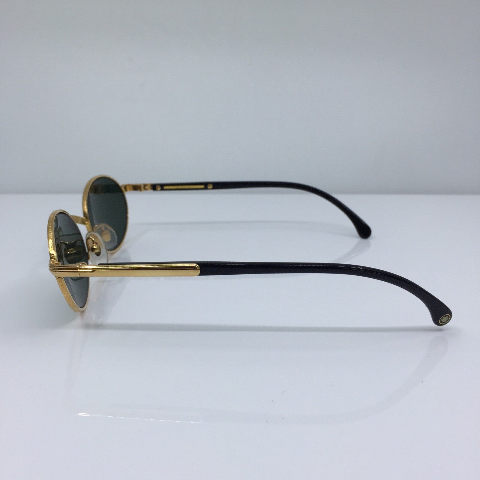 Vintage Mont Blanc 065393 Black Sunglasses - Super Vision Optical
