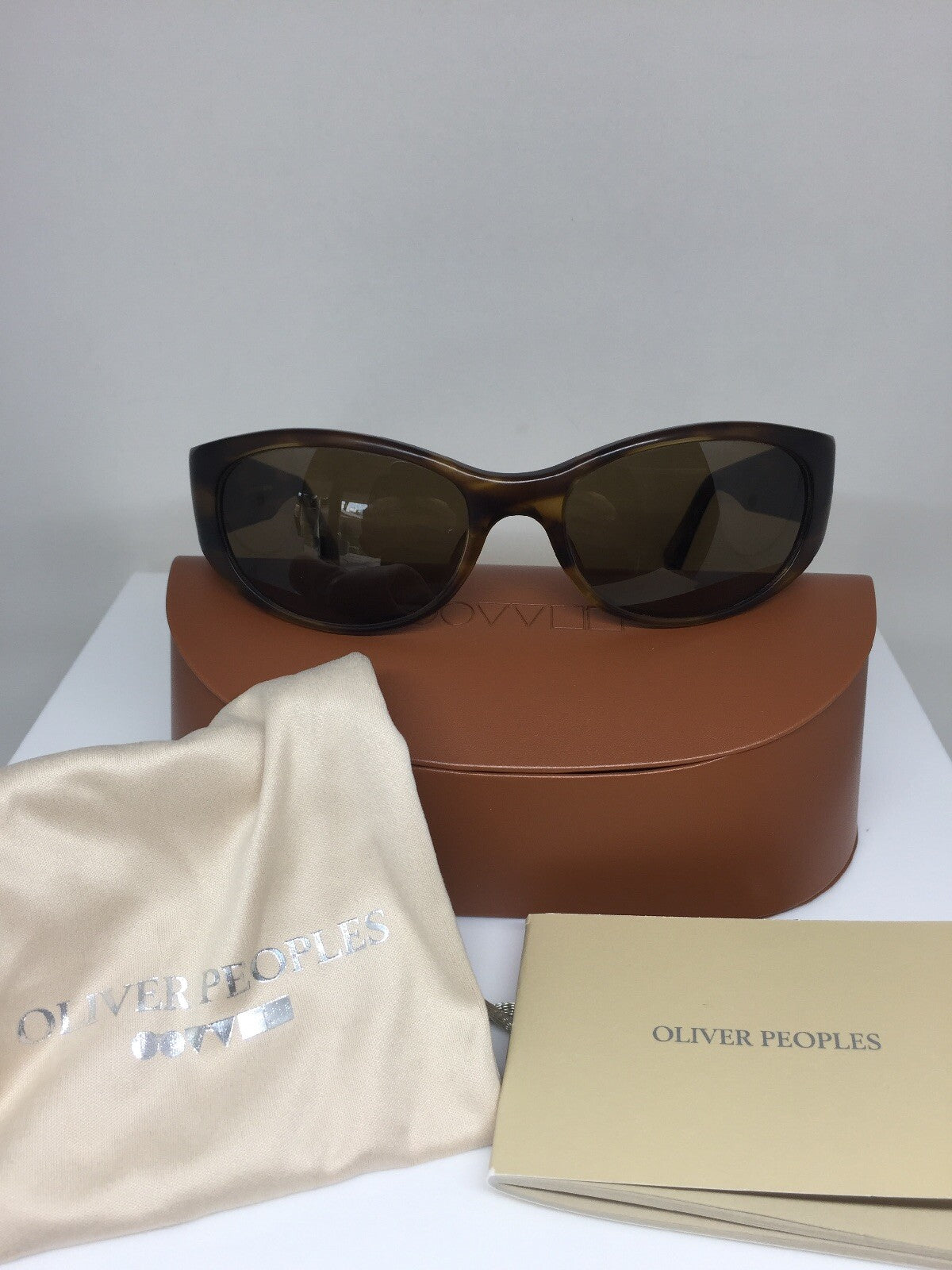 Vintage Oliver Peoples OP 510 Tortoise Sunglasses - Super Vision Optical