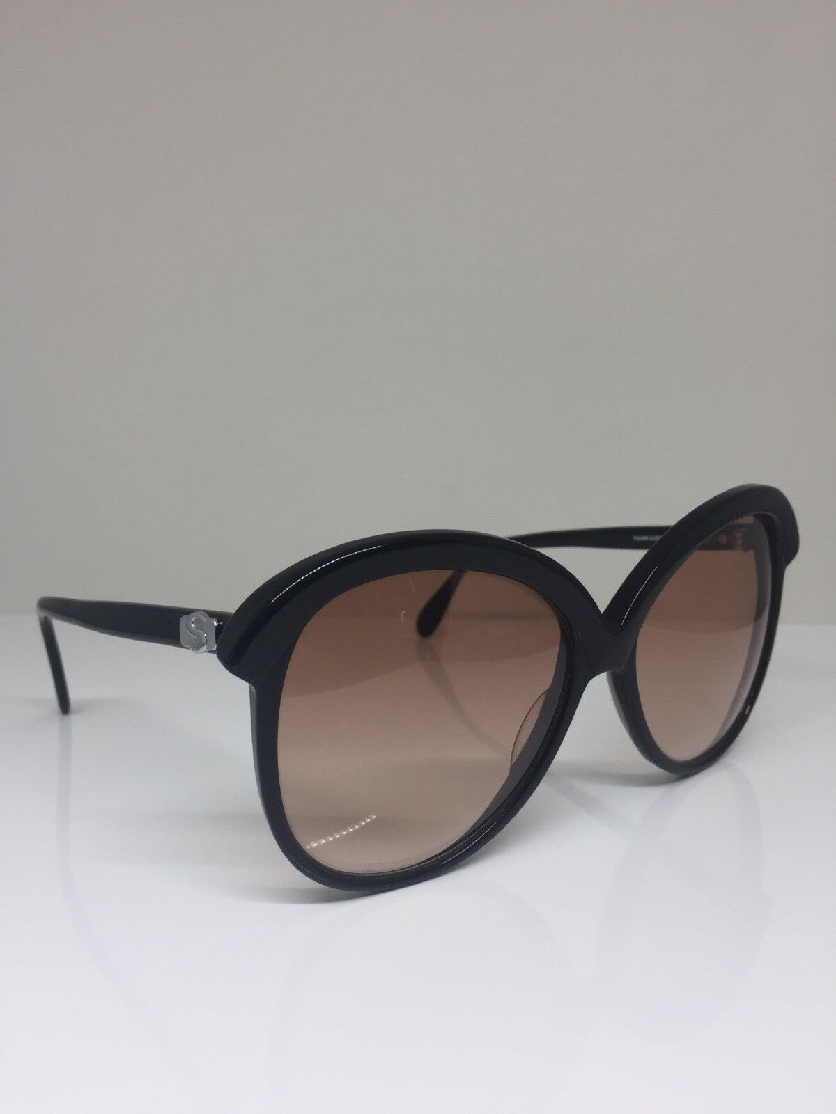 Vintage Silhouette MOD 102 Black Sunglasses - Super Vision Optical