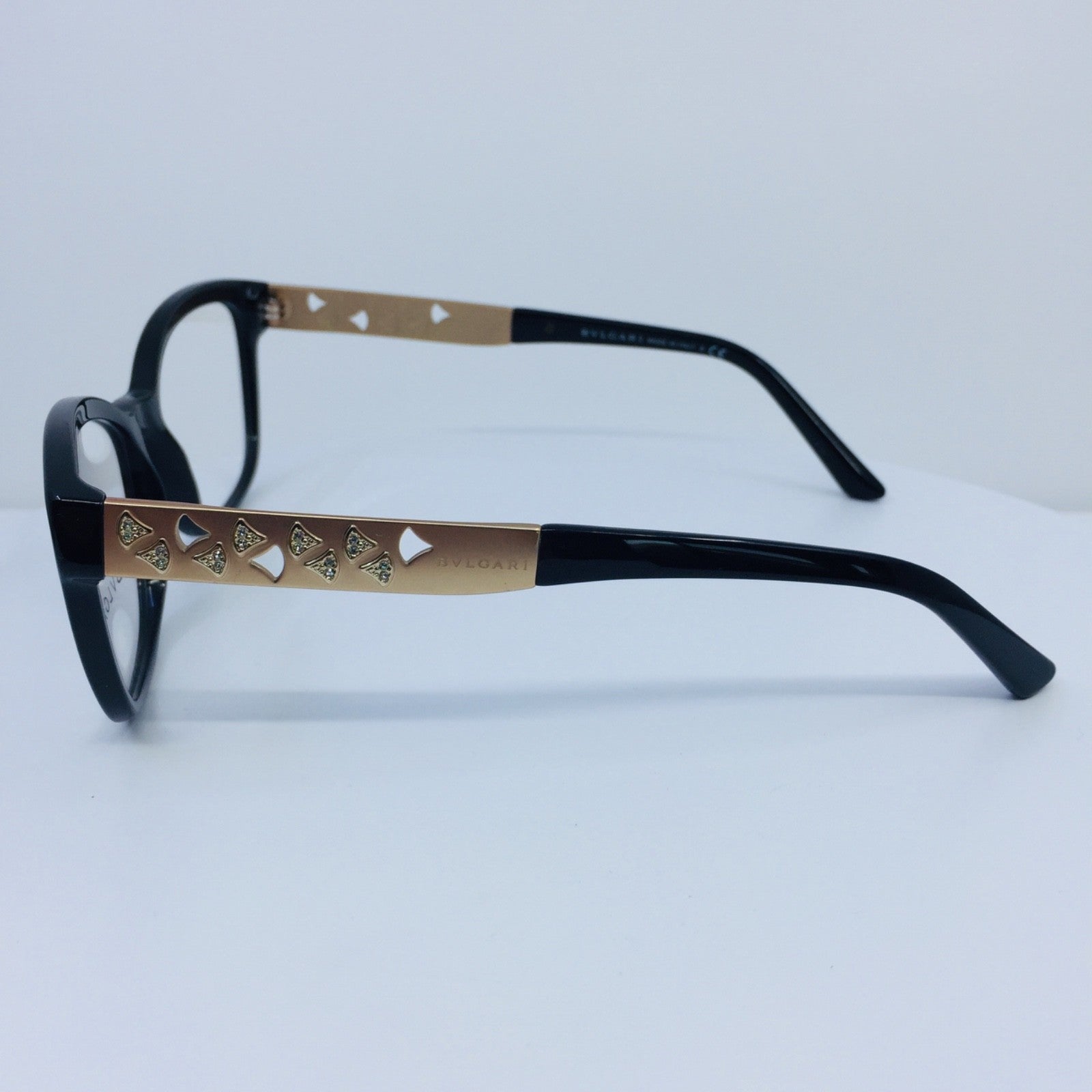 Vintage Bvlgari BVL 4153-B Black Eyeglasses - Super Vision Optical