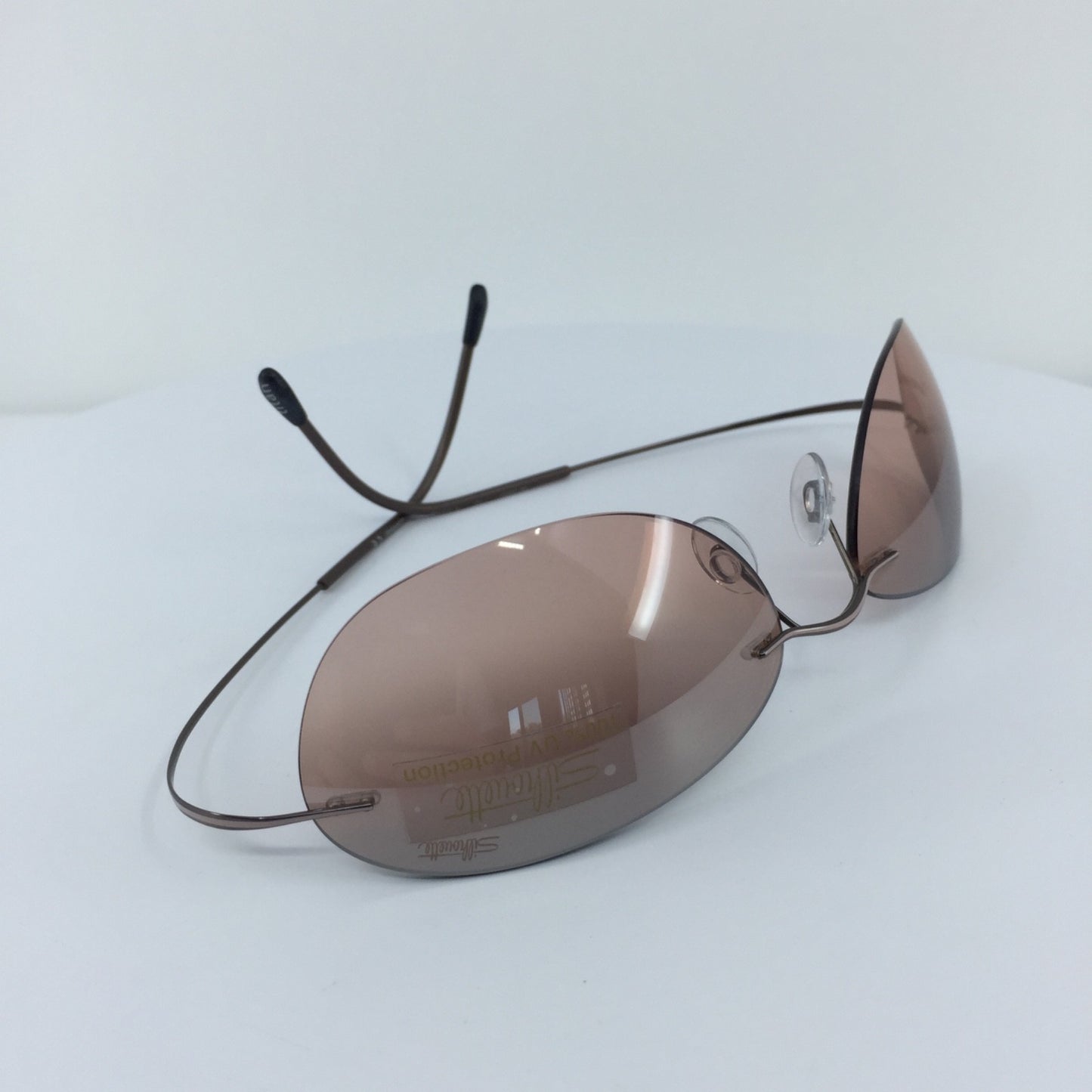 Vintage Silhouette TMA 8067 Brown Sunglasses - Super Vision Optical
