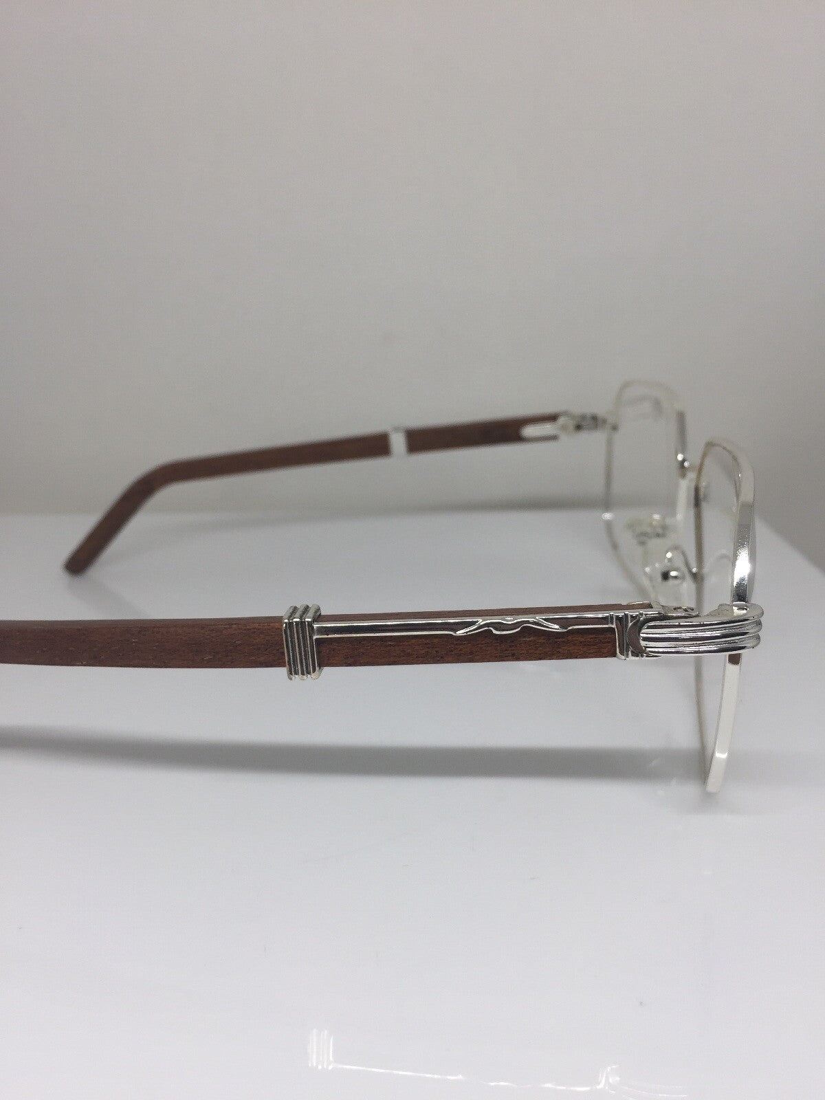 Vintage Kashab by Seagull Kashab 04 Silver Eyeglasses - Super Vision Optical