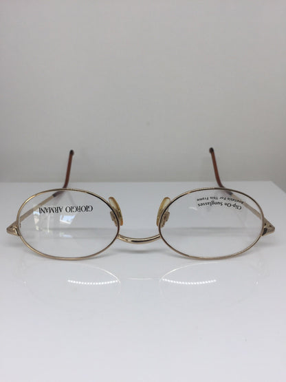 Vintage Giorgio Armani GA 265 Gold Eyeglasses - Super Vision Optical
