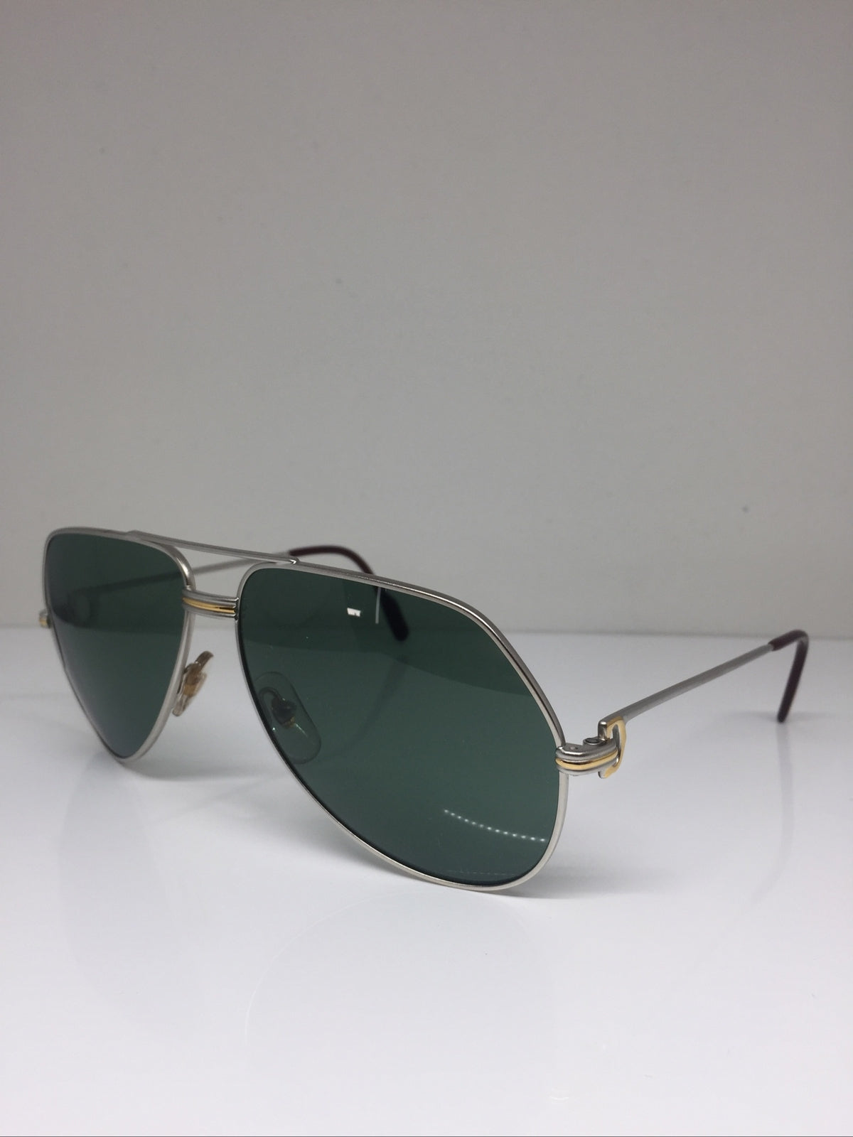 Vintage Cartier Aviator Gold Sunglasses - Super Vision Optical