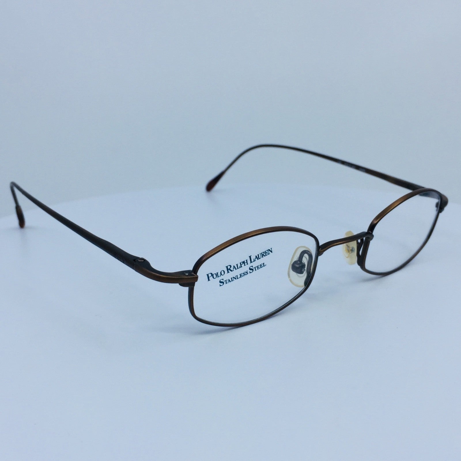 Vintage Polo Ralph Lauren POLO 357 Brown Eyeglasses - Super Vision Optical