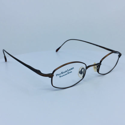 Vintage Polo Ralph Lauren POLO 357 Brown Eyeglasses - Super Vision Optical