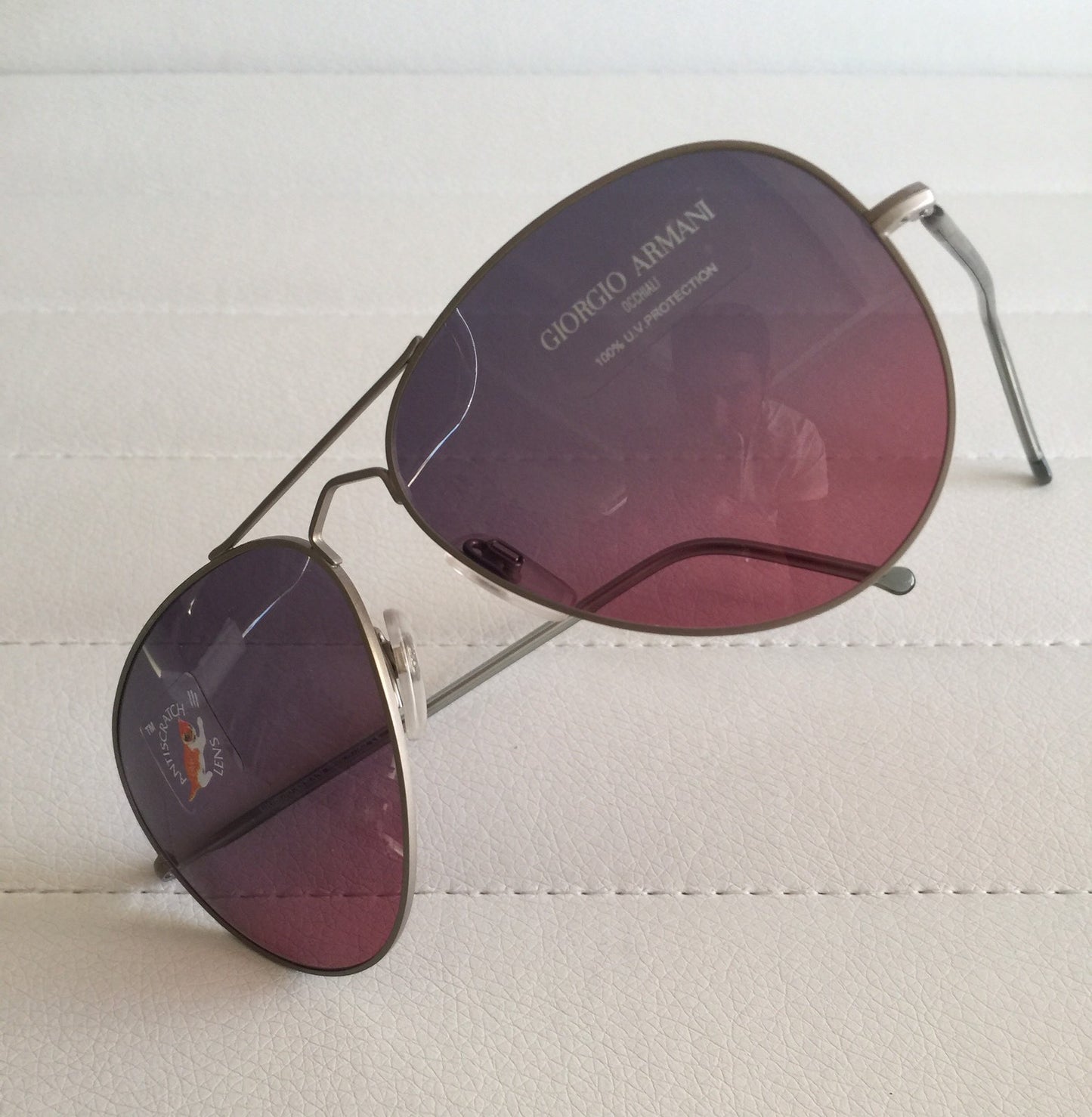 Vintage Giorgio Armani GA 615-S Gunmetal Sunglasses - Super Vision Optical