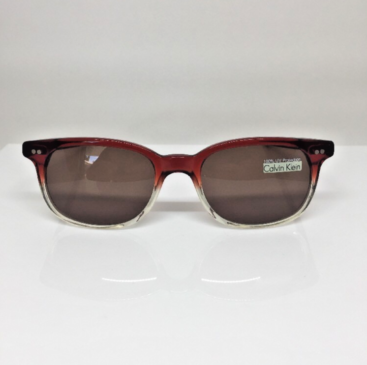 Vintage Calvin Klein CK 715-S Red Sunglasses - Super Vision Optical