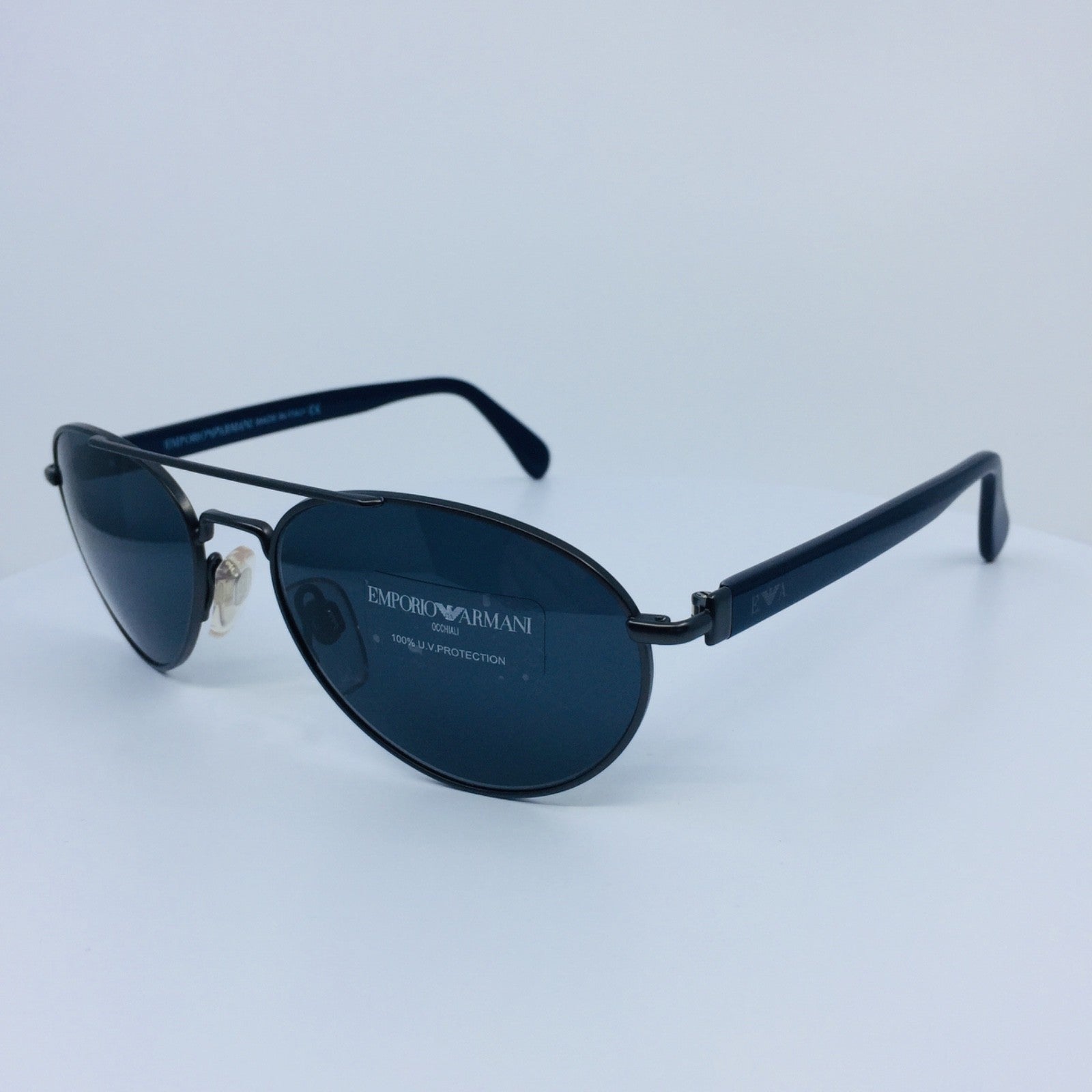 Vintage Emporio Armani EA 092-S Blue Sunglasses - Super Vision Optical