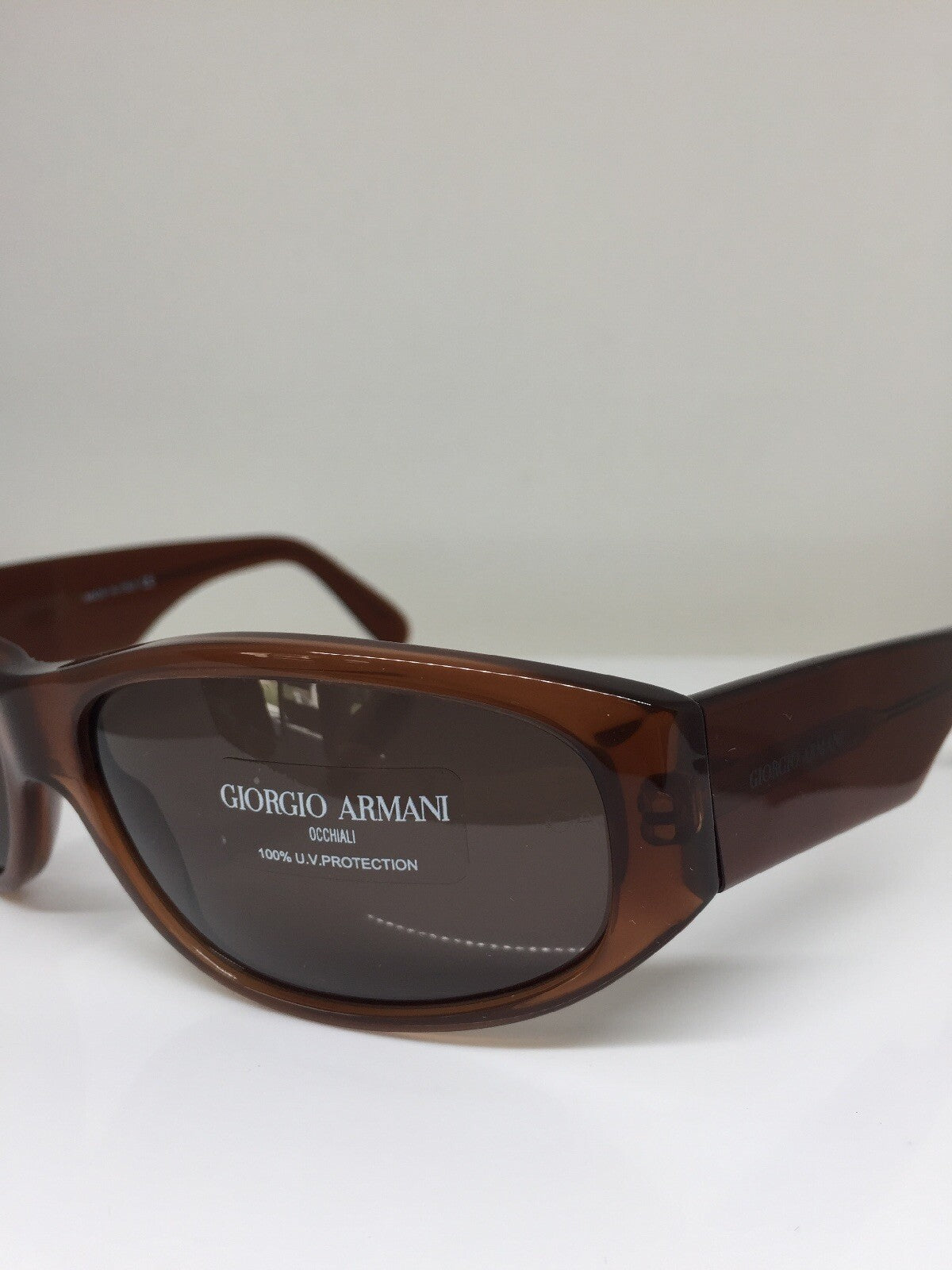 Vintage Giorgio Armani GA 2525 Brown Sunglasses - Super Vision Optical