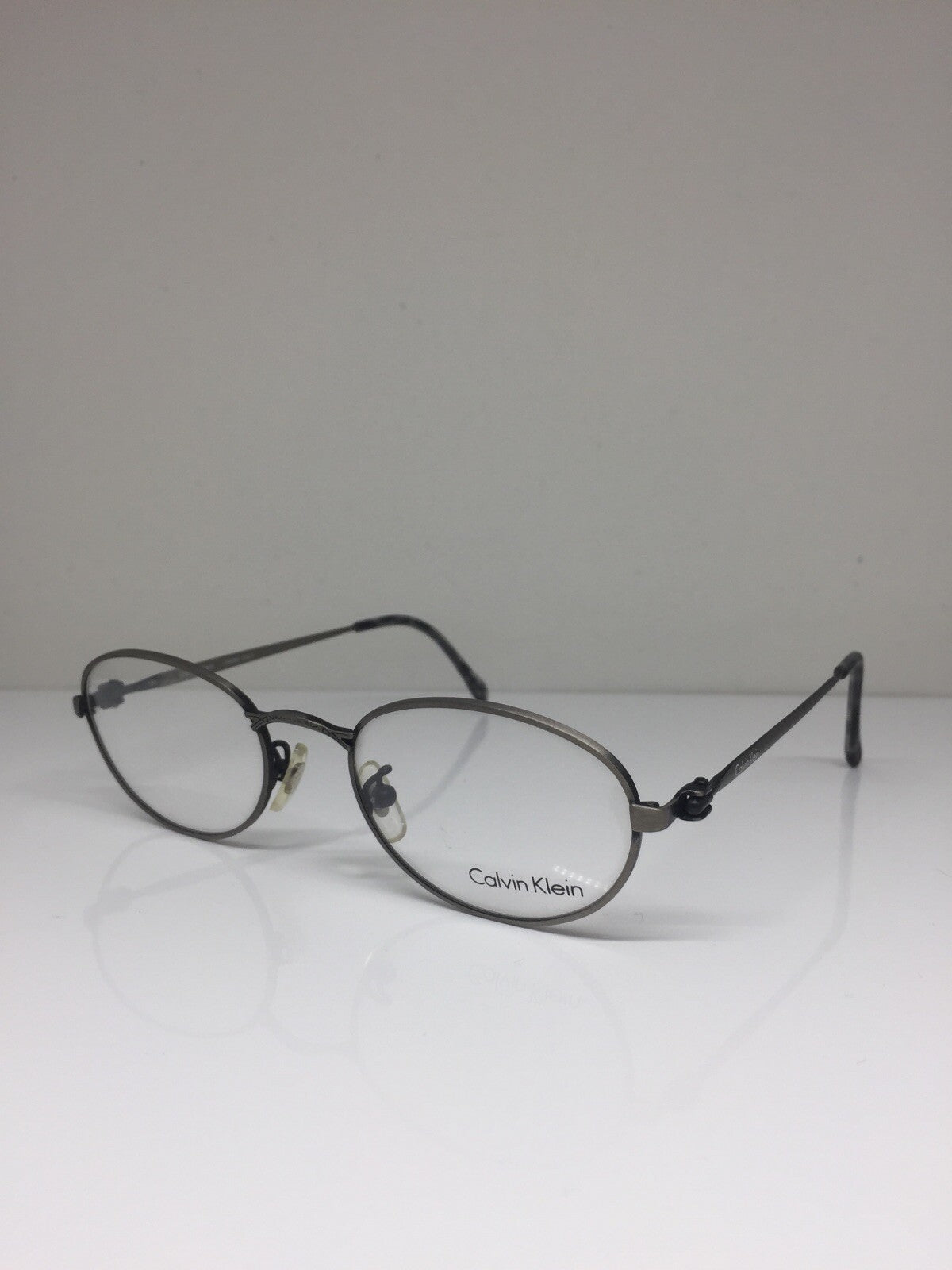 Vintage Calvin Klein CK 112 Silver Sunglasses - Super Vision Optical