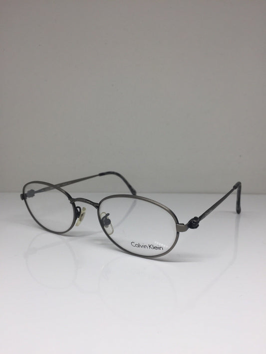 Vintage Calvin Klein CK 112 Silver Sunglasses - Super Vision Optical