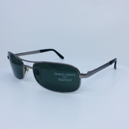 Vintage Giorgio Armani GA 678 Silver Sunglasses - Super Vision Optical
