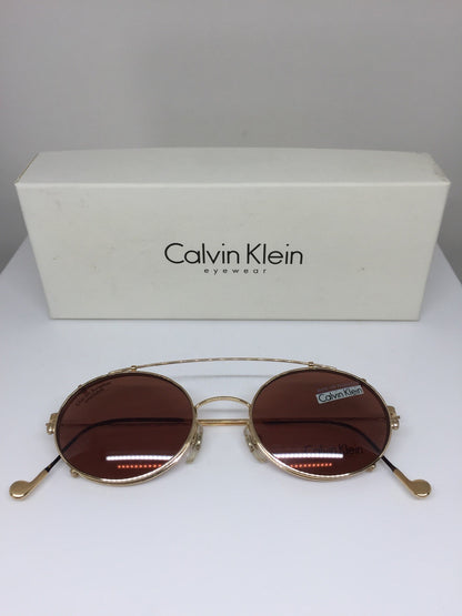 Vintage Calvin Klein CK 115 Gold Sunglasses - Super Vision Optical
