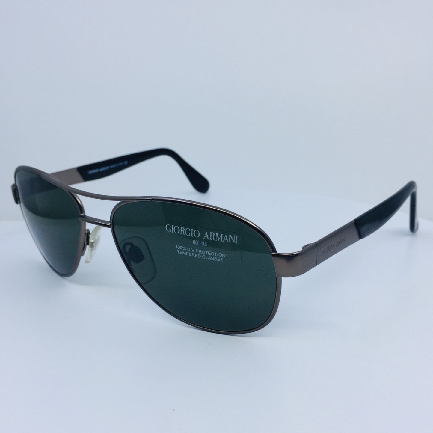 Vintage Giorgio Armani GA 674 Silver Sunglasses - Super Vision Optical