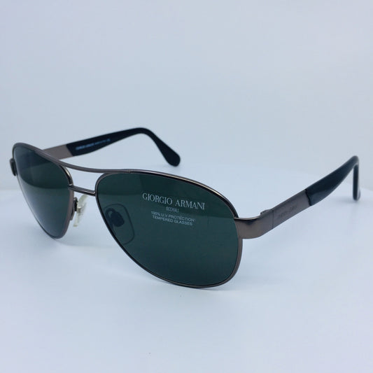 Vintage Giorgio Armani GA 674 Silver Sunglasses - Super Vision Optical