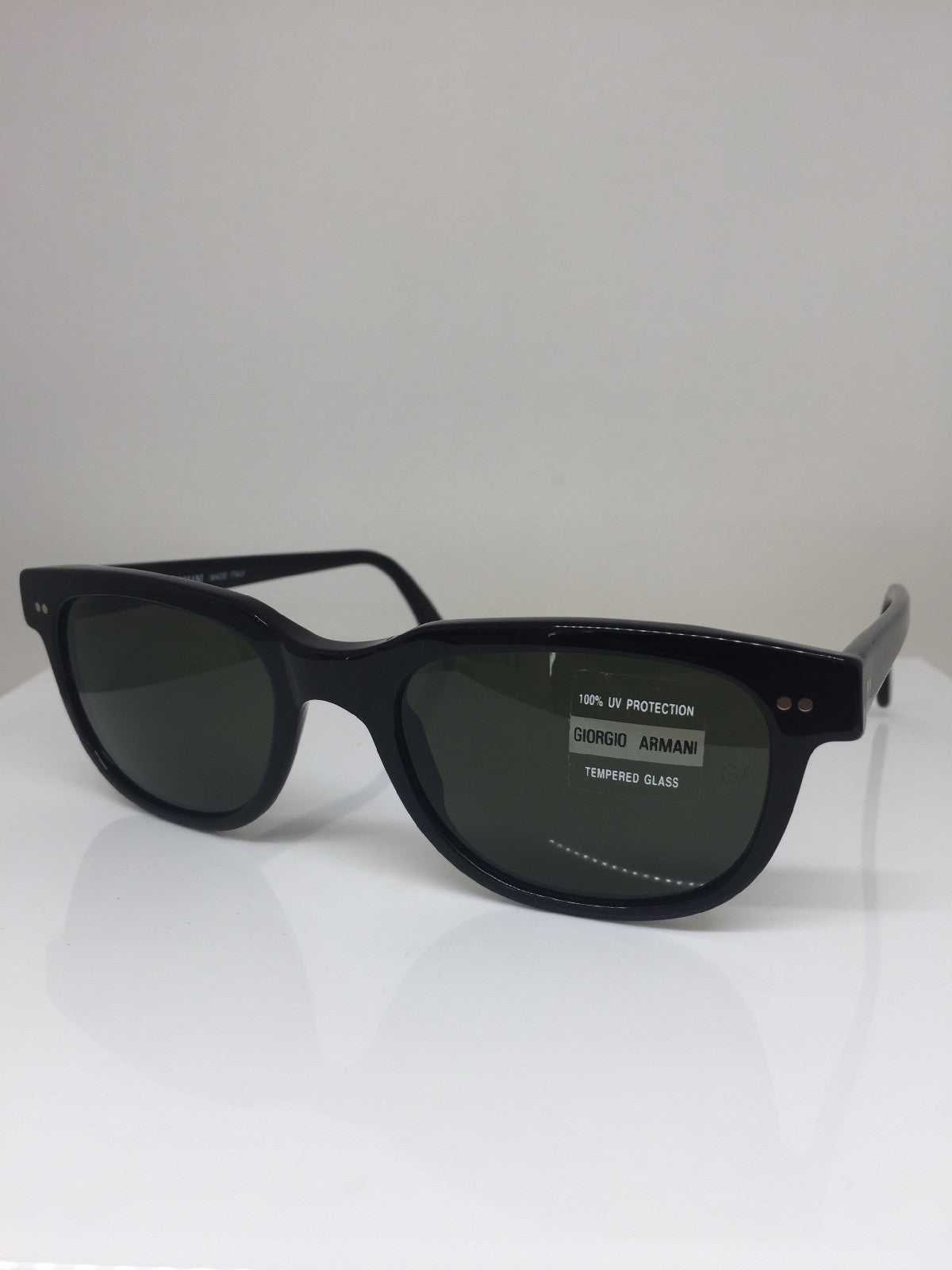 Vintage Giorgio Armani GA 376-S Black Sunglasses - Super Vision Optical