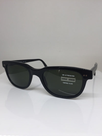 Vintage Giorgio Armani GA 376-S Black Sunglasses - Super Vision Optical