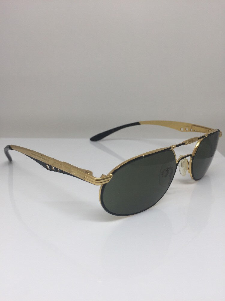 Vintage Alpina Testarossa Black Sunglasses - Super Vision Optical