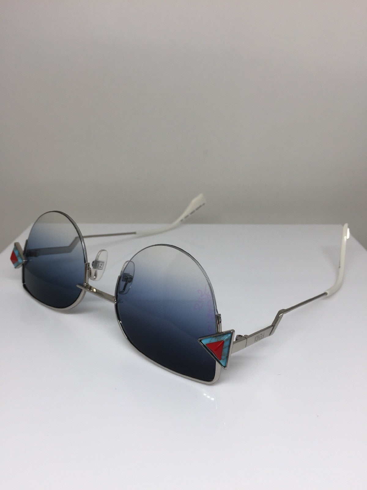 Vintage Fendi FF 0242/S Silver Sunglasses - Super Vision Optical
