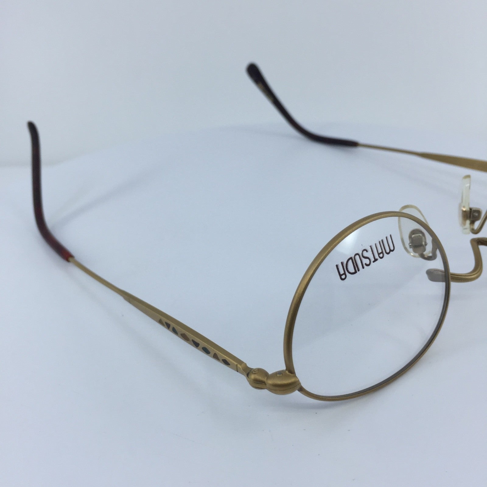 Vintage Matsuda 2854 Gold Sunglasses - Super Vision Optical