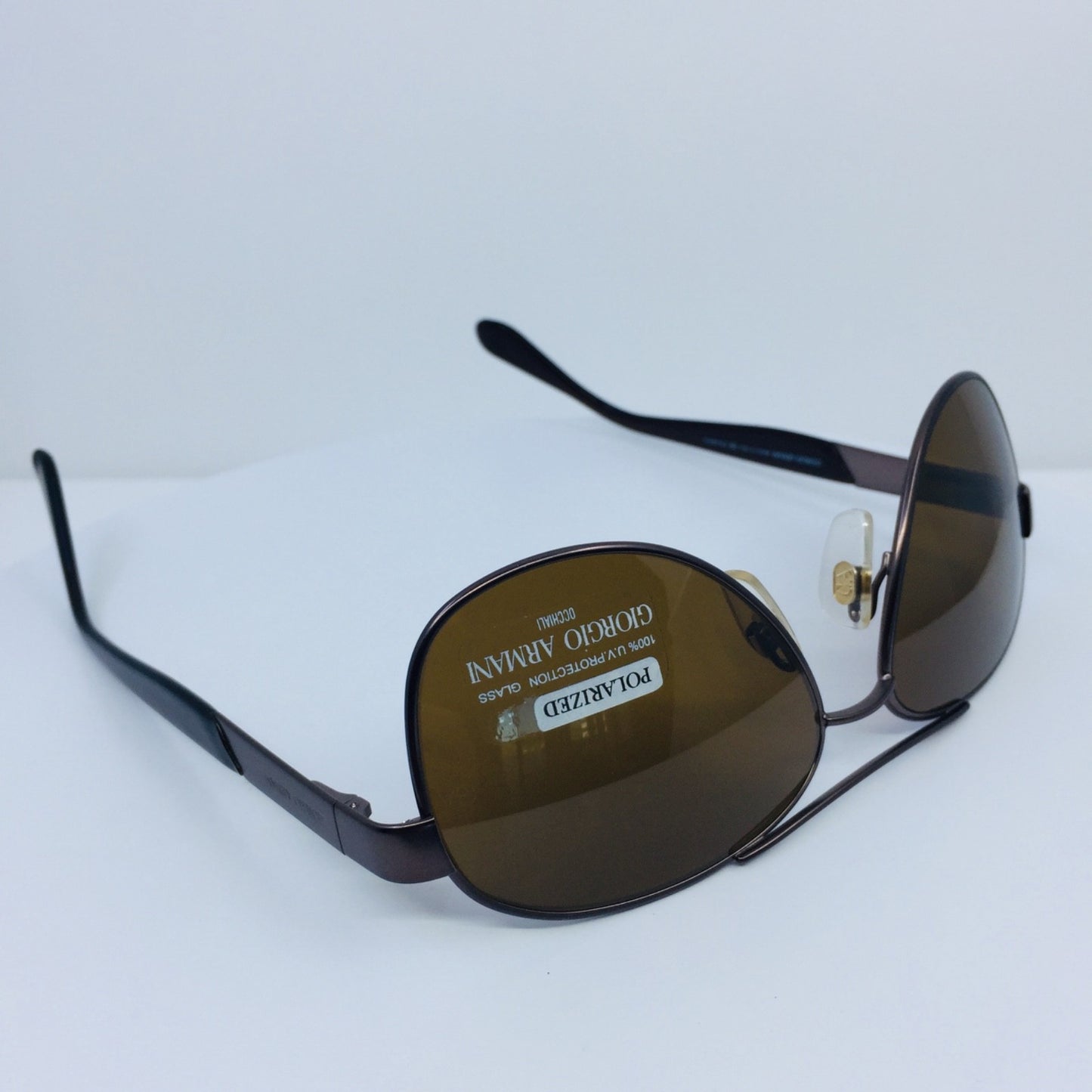 Vintage Giorgio Armani GA 674-P Brown Sunglasses - Super Vision Optical