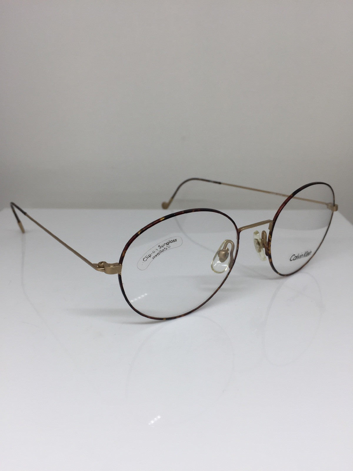 Vintage Calvin Klein CK 114 Gold Sunglasses - Super Vision Optical