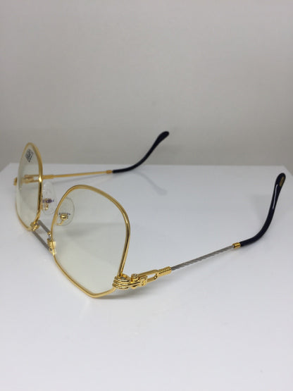 Vintage Fred Lunettes Cap Horn Gold Eyeglasses - Super Vision Optical