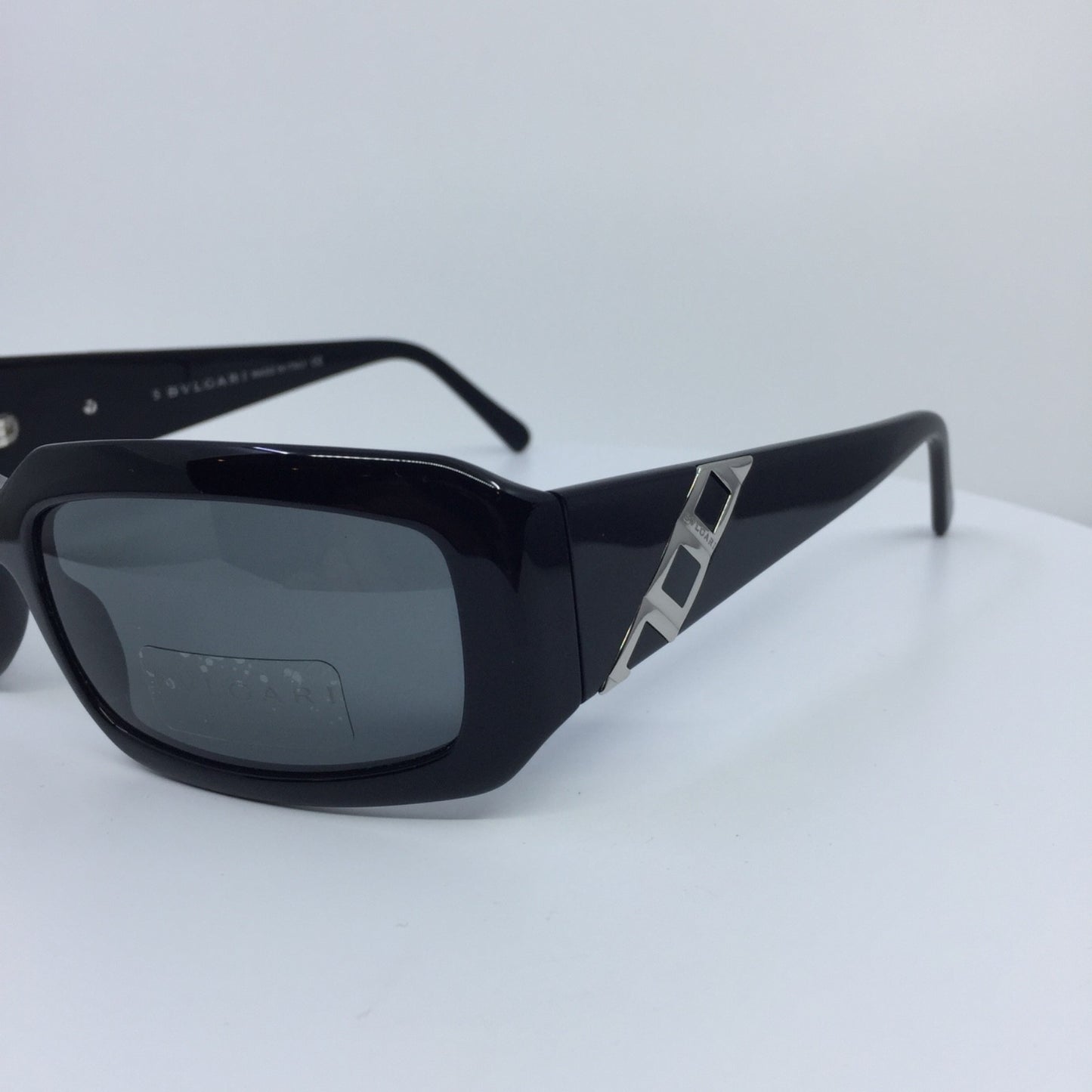 Vintage Bvlgari BVL 845 Black Sunglasses - Super Vision Optical