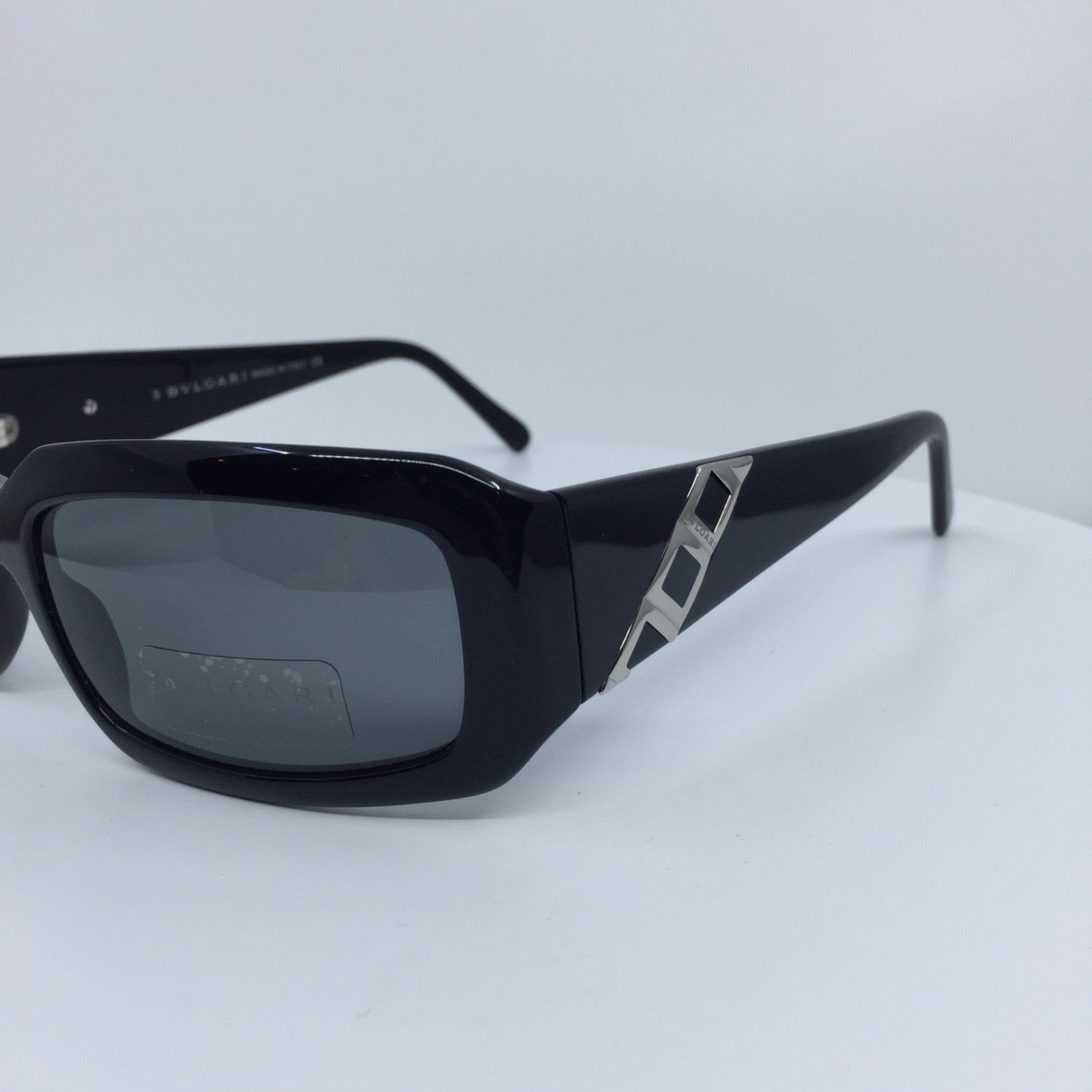 Vintage Bvlgari BVL 845 Black Sunglasses - Super Vision Optical