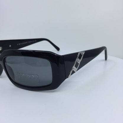Vintage Bvlgari BVL 845 Black Sunglasses - Super Vision Optical