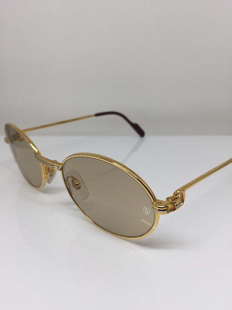 Vintage Cartier Saint Honore Limited Series Gold Sunglasses - Super Vision Optical