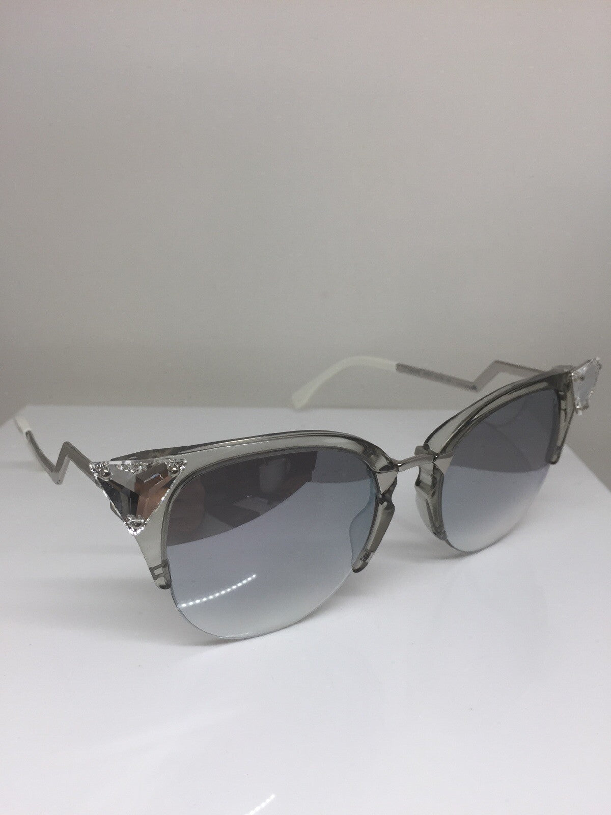 Vintage Fendi FF 0041/S Clear Sunglasses - Super Vision Optical