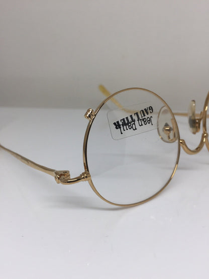 Vintage Jean Paul Gaultier JPG 55-1176 Gold Sunglasses - Super Vision Optical