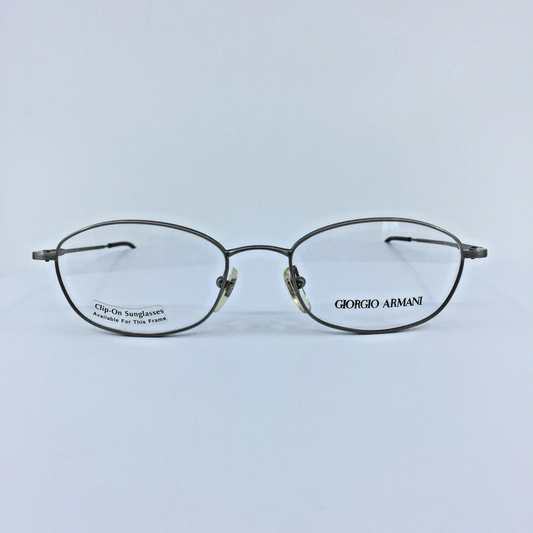Vintage Giorgio Armani GA 1006 Silver Eyeglasses - Super Vision Optical