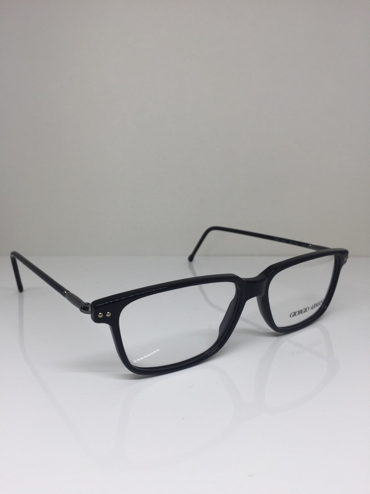 Vintage Giorgio Armani GA 384 Black Sunglasses - Super Vision Optical