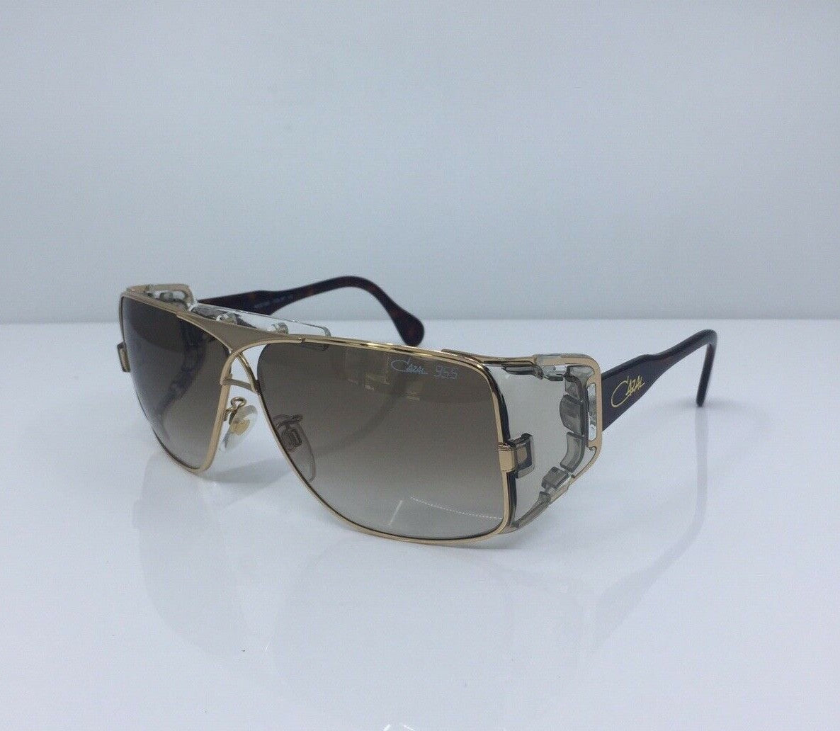 Vintage Cazal CAZAL 955 White Sunglasses - Super Vision Optical